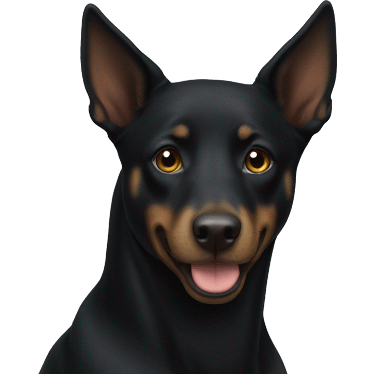 Black kelpie emoji