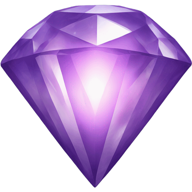 Glowing diamond  emoji