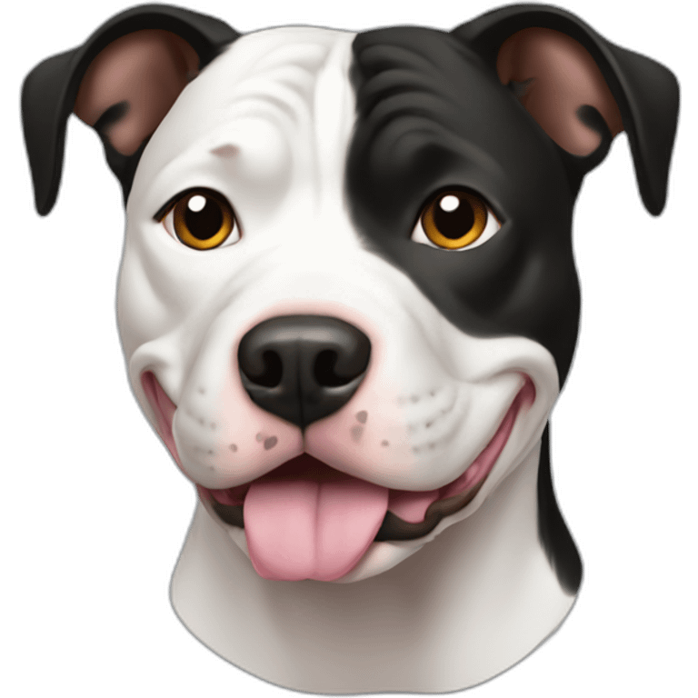 Pitbull Black emoji