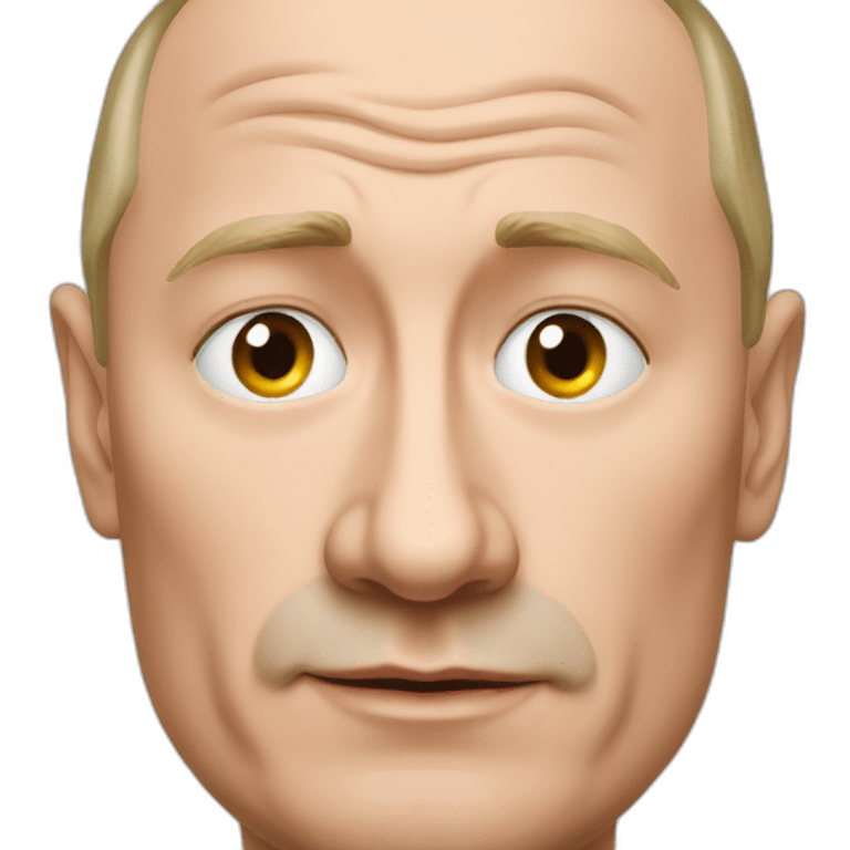 Putin nez rouge emoji