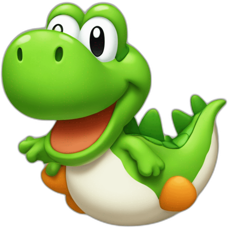 yoshi dies of embarrasment emoji