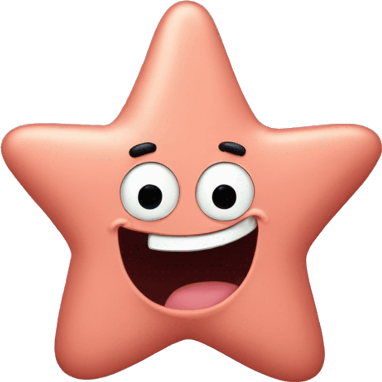 Patrick star hehe emoji