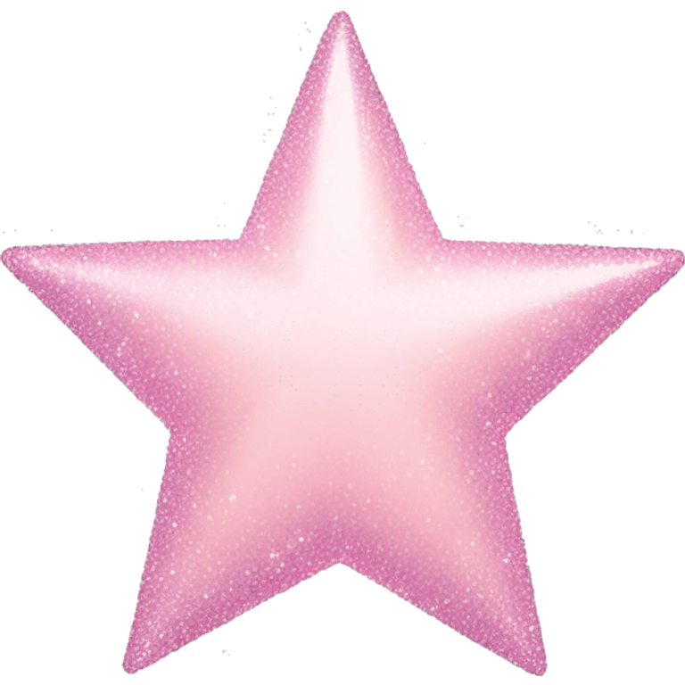 pale pink star sparkle emoji