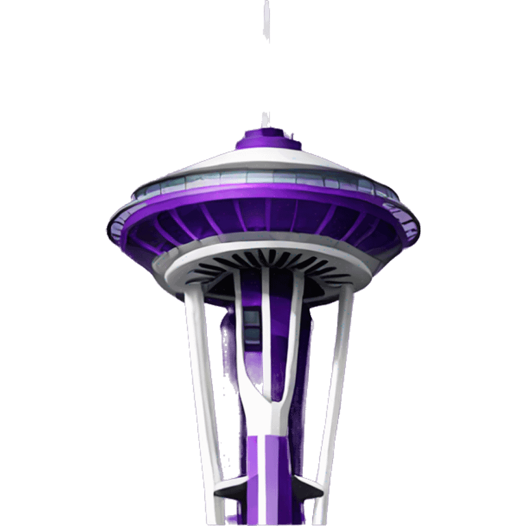 purple space needle emoji