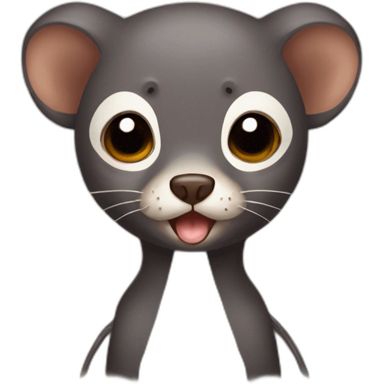 bat otter ferret emoji