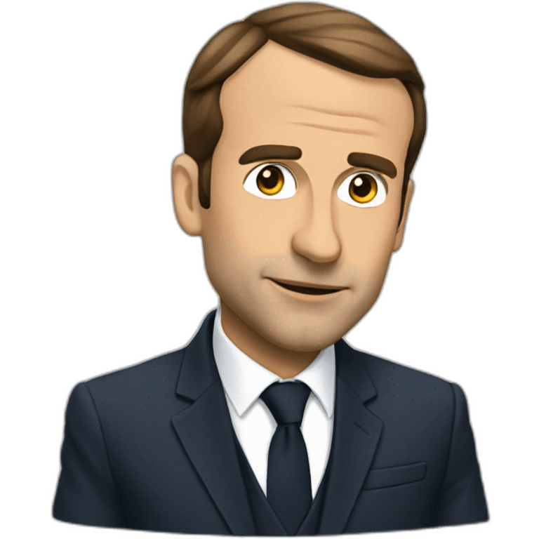 Macron qui fume emoji