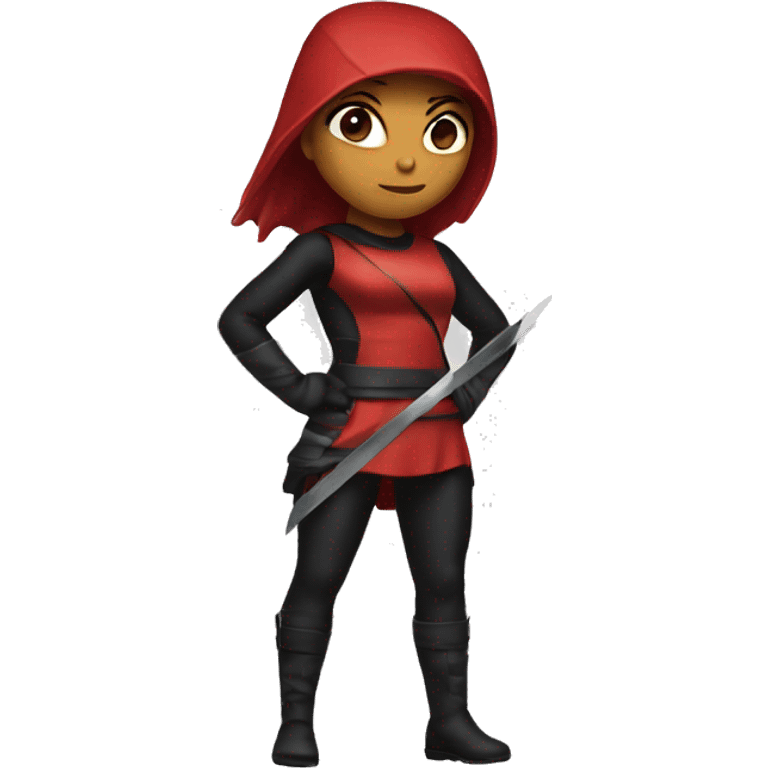 Elektra marvel emoji