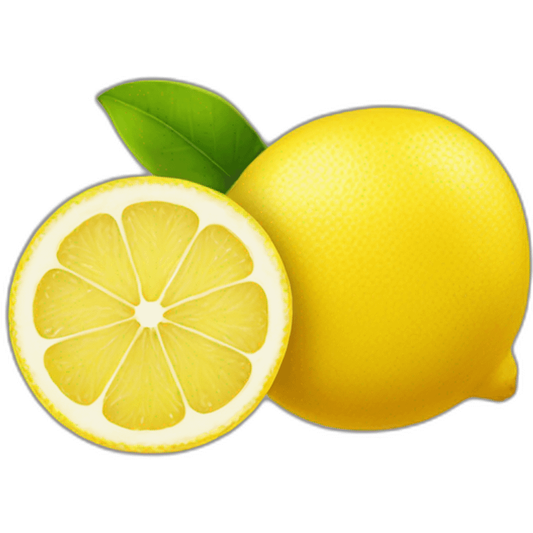 lemon with uwu face emoji