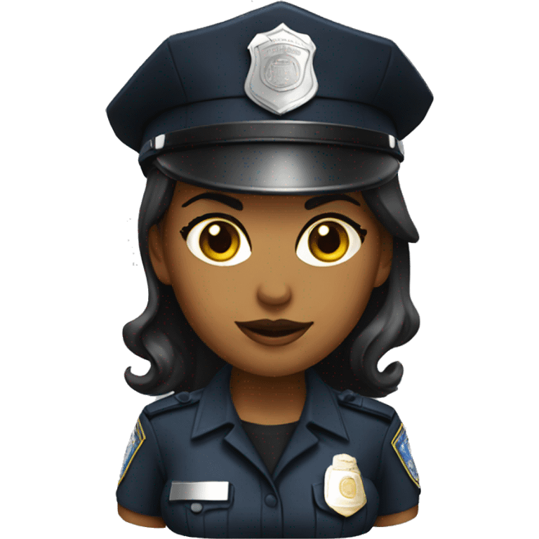 Sfw female cop emoji