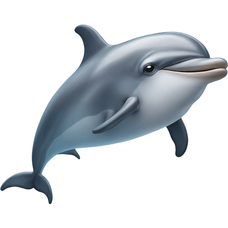 Ugly dolphin emoji