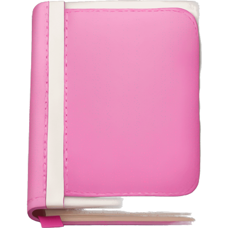 Pink journal emoji