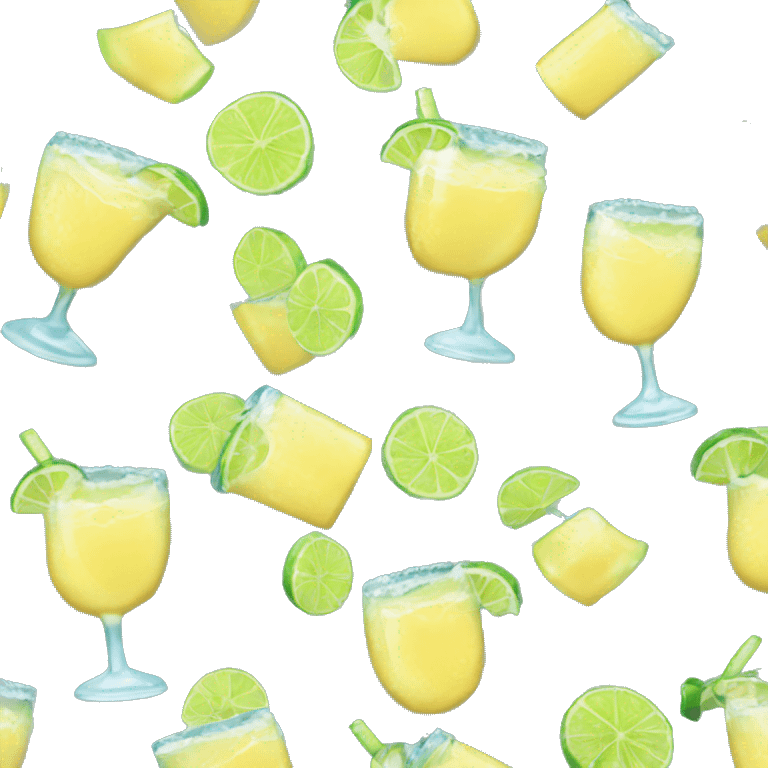 margaritas cheersing  emoji