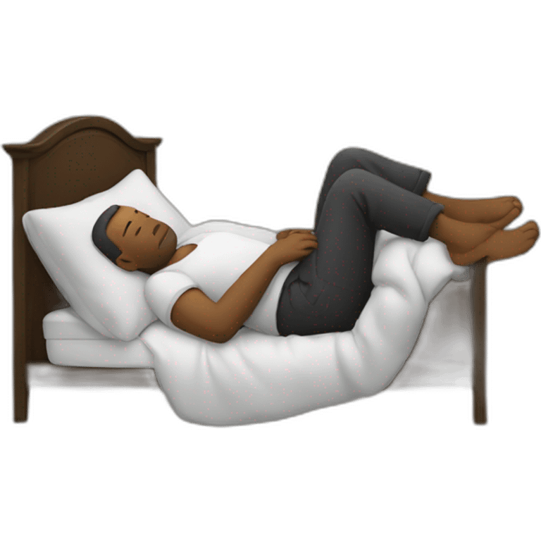 man sleeping emoji