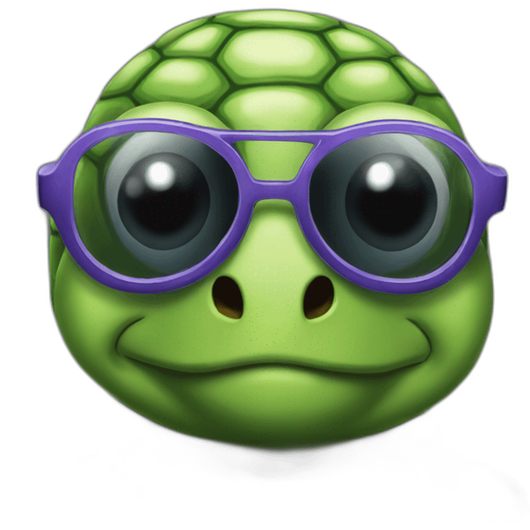 Thug life glasses turtle emoji