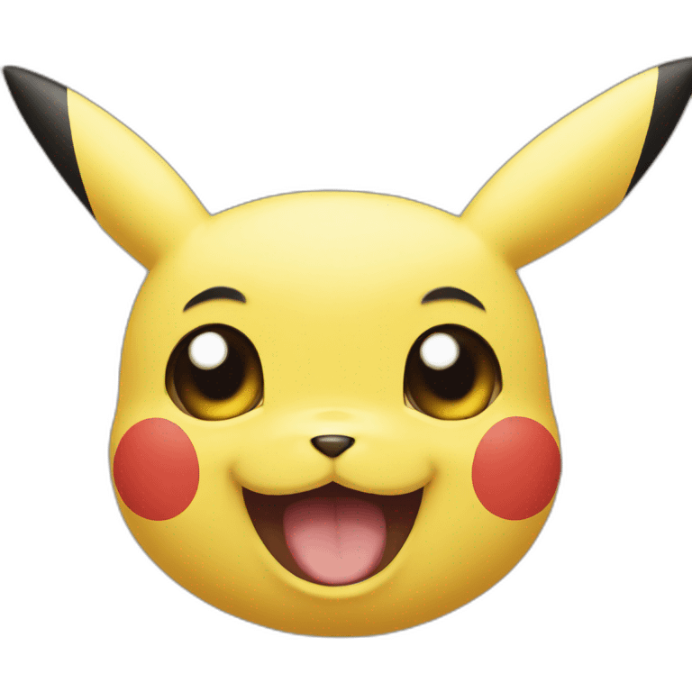 Pikachu face emoji