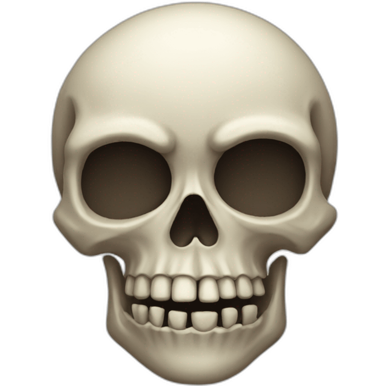 A SLEEPY SKULL emoji