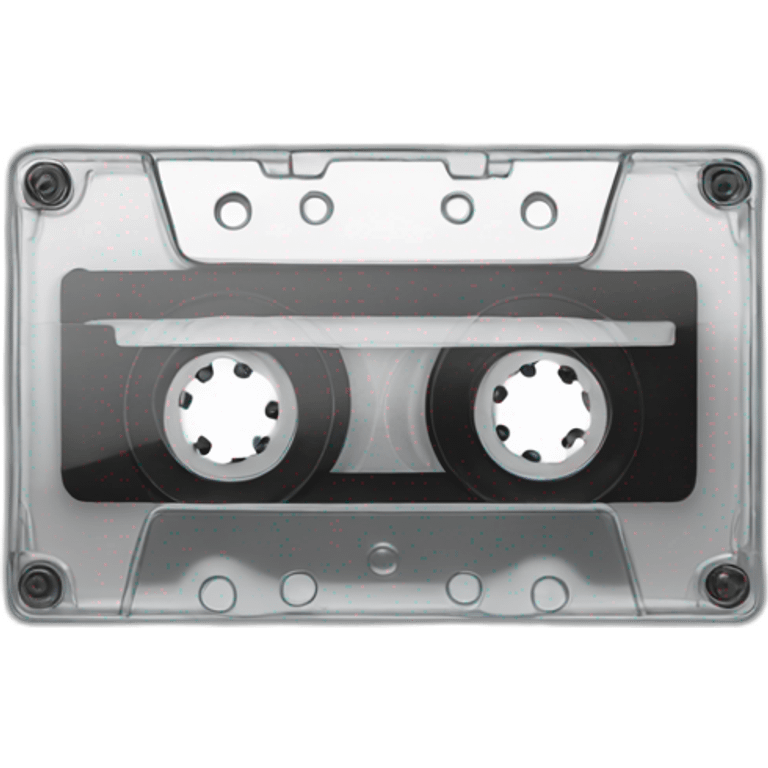 Transparent Cassette emoji