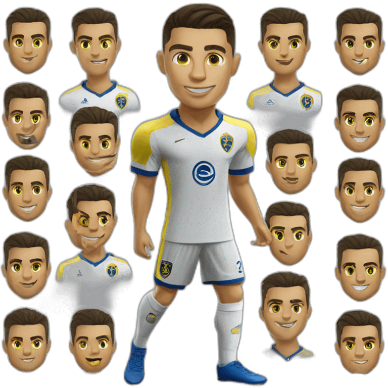 Cristiano Ronaldo al nassr emoji