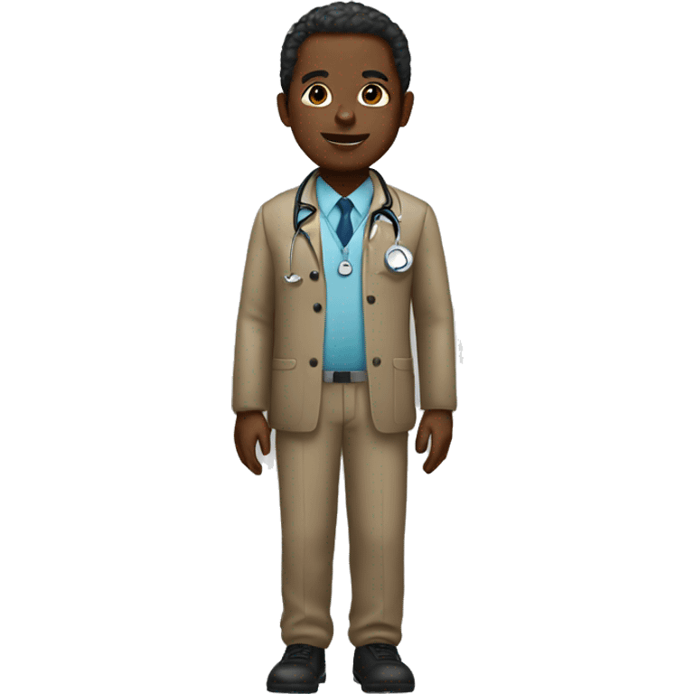 Black pediatrician emoji