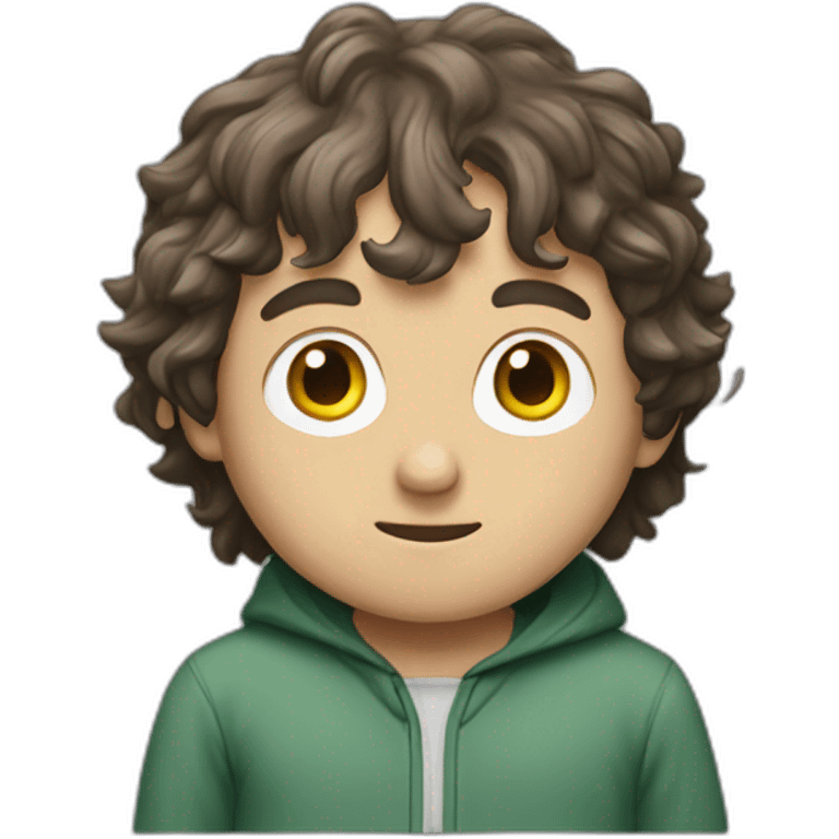 Frodo wearing a tracksuit  emoji