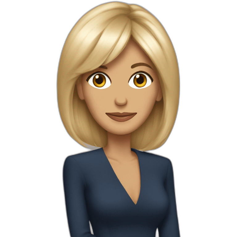 Brigitte macron emoji