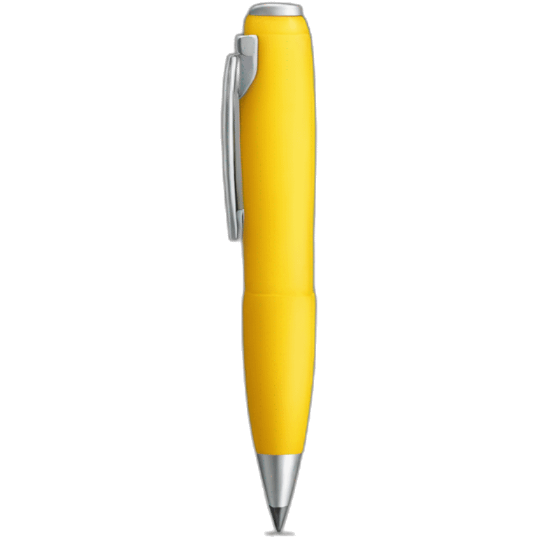 yellow pen emoji