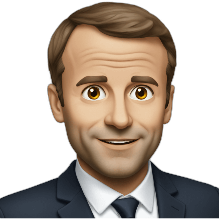 emanuel macron  emoji