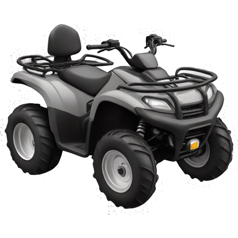 quad bike gray  emoji