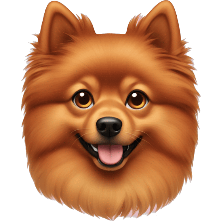 German red Spitz emoji