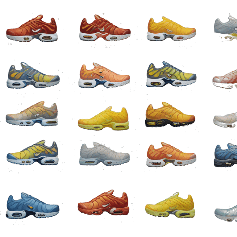 Nike tn shoes emoji