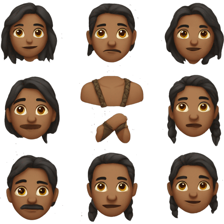 Indians of North America emoji