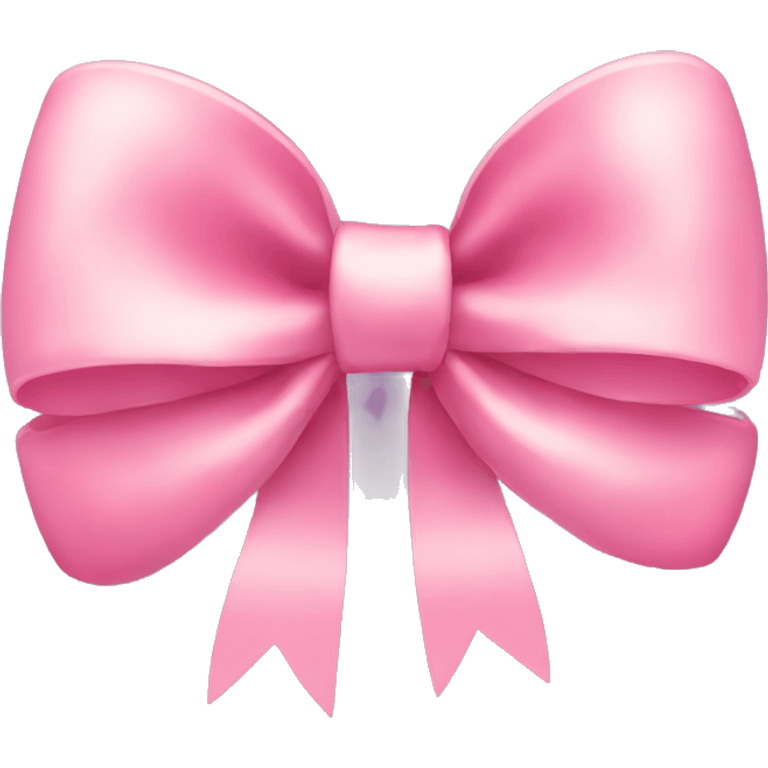 Cute bow emoji