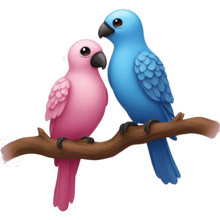 love birds emoji