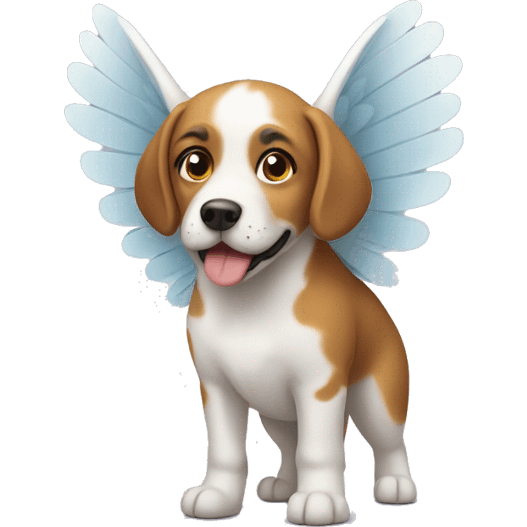 Dog with wings emoji