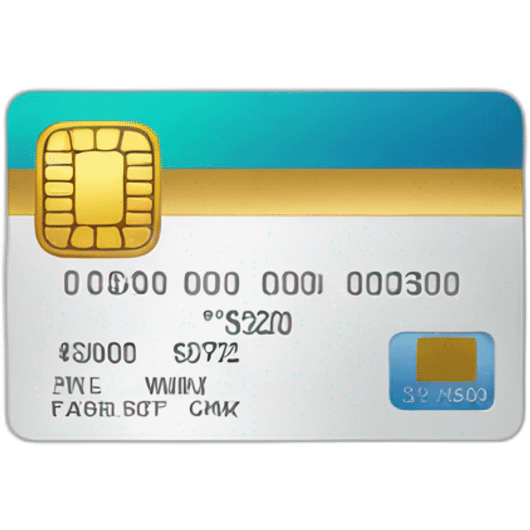 Debit card emoji