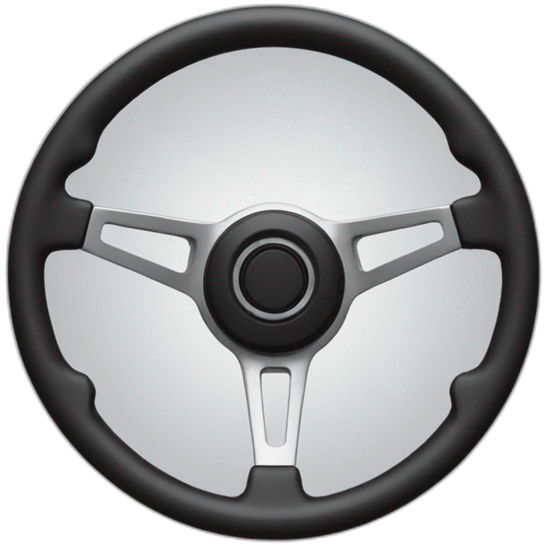 Steering wheel f1 emoji