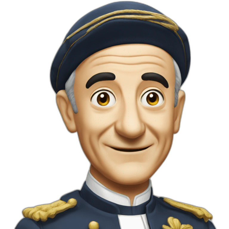 Louis de Funès  emoji