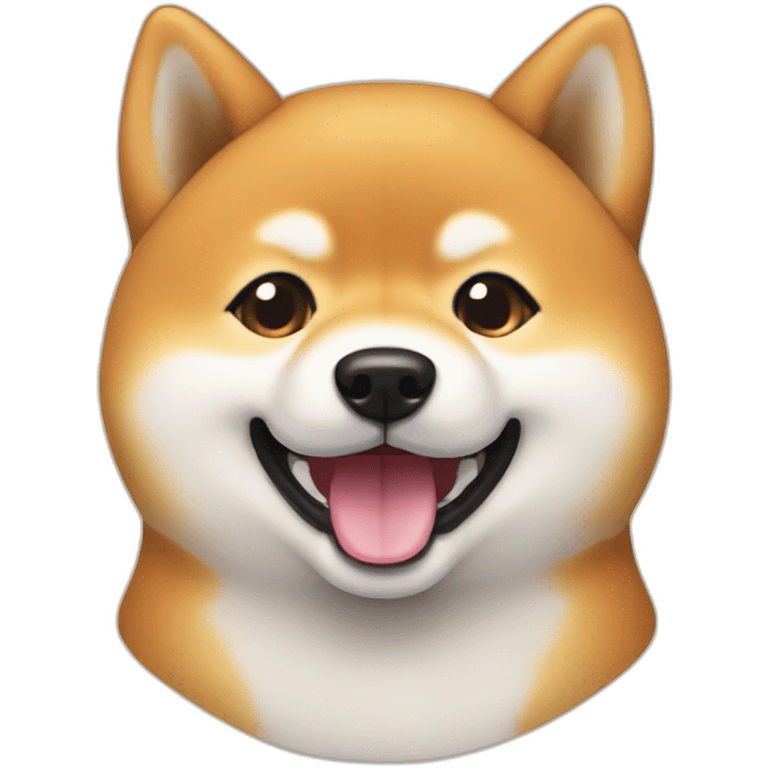 cute shiba inu emoji