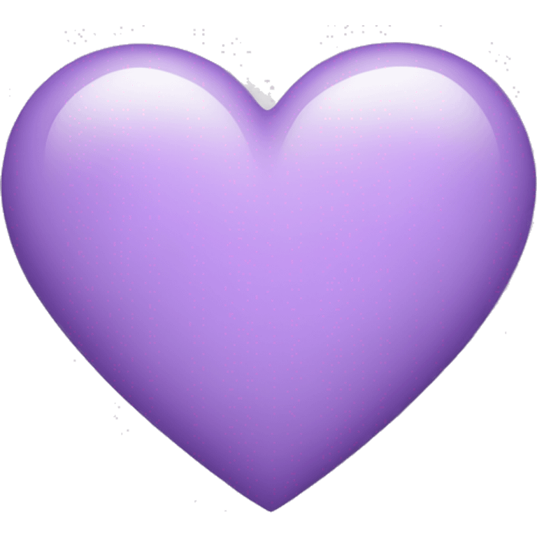 Light Purple Heart emoji