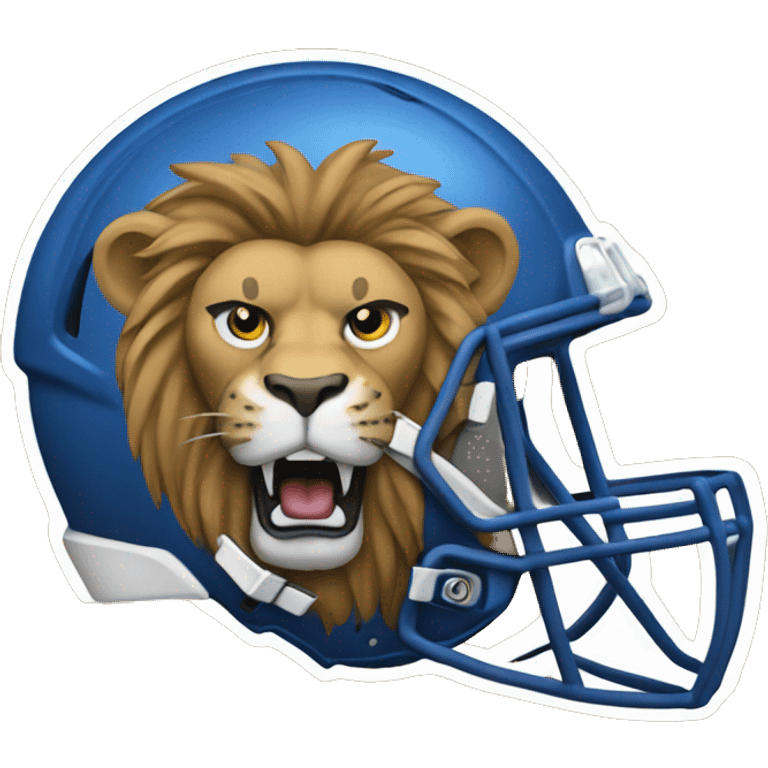 Detriot lions  emoji