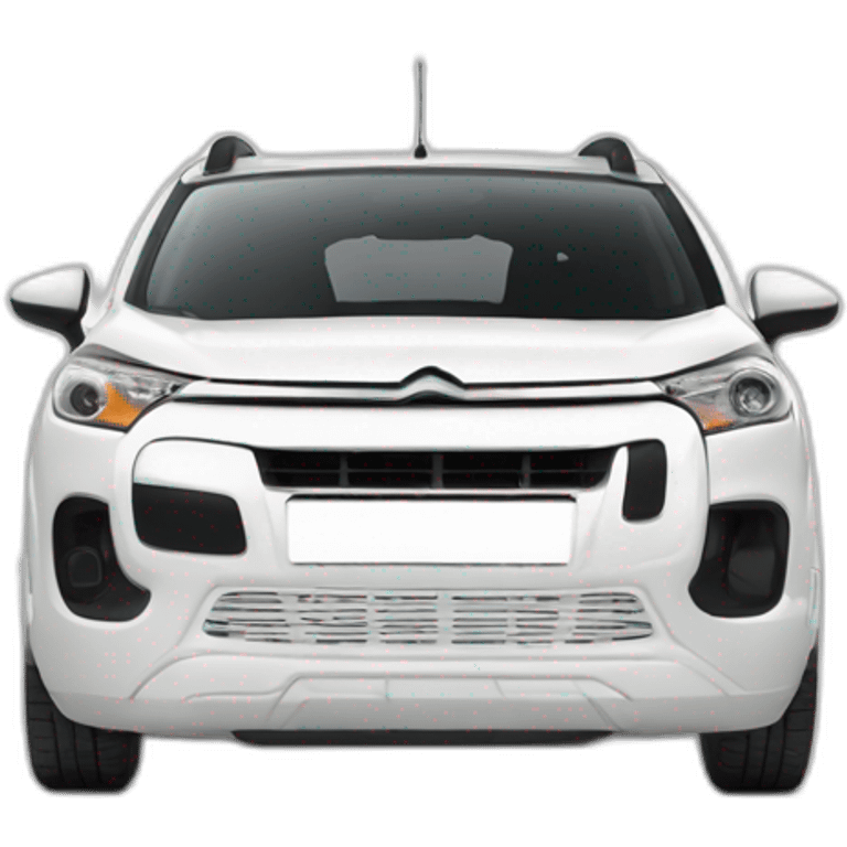 Citroen c4 aircross white 2012 emoji