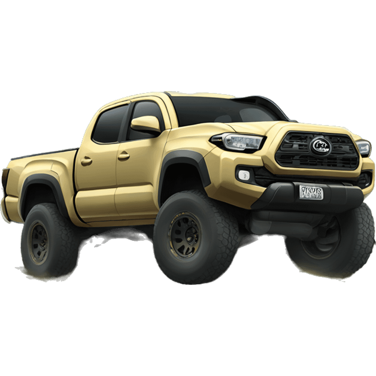 hawai’i style lifted tacoma emoji