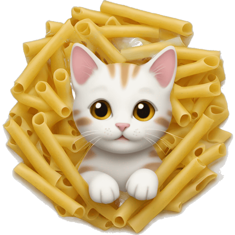 Kitten in pasta  emoji