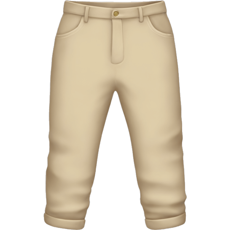 Pants beige emoji