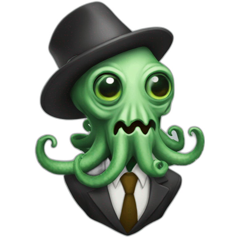 cthulu accountant emoji