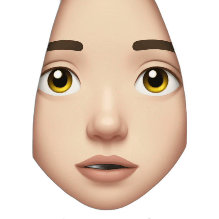 Billie Eilish sad emoji