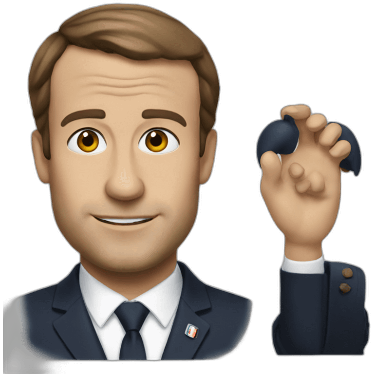 Macron say ok emoji