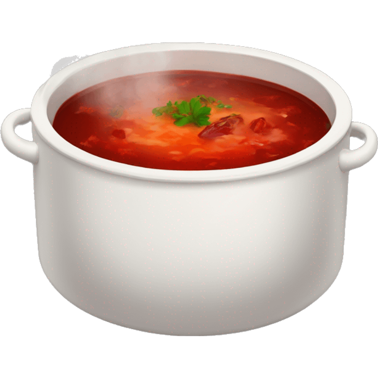 steaming borsch emoji