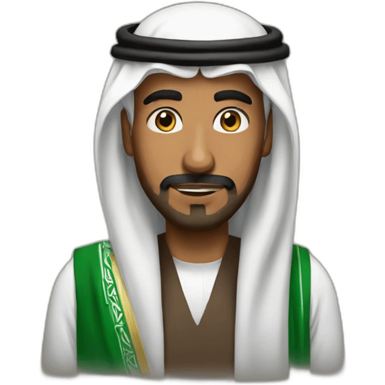 Saudi man emoji