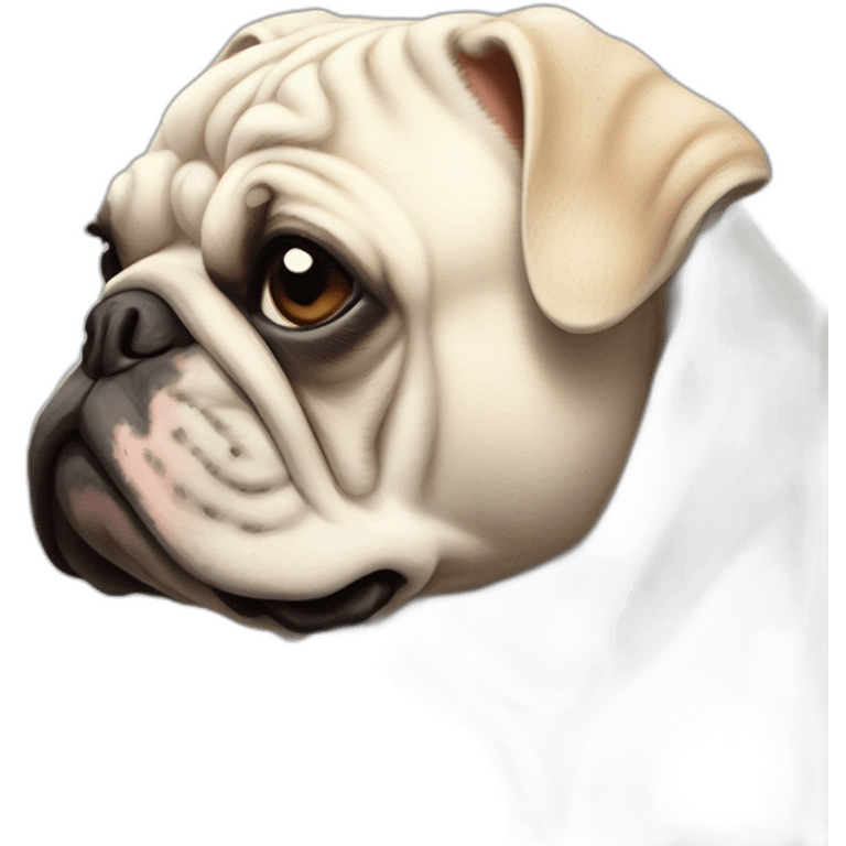 brachycephalic in profile emoji